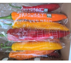 길쭉달달 바나나파프리카 - 1.5kg (9~16개내외)